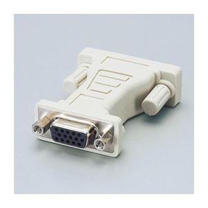 （まとめ）エレコム ディスプレイ変換アダプタ AD-D15FTDVM【×5セット】