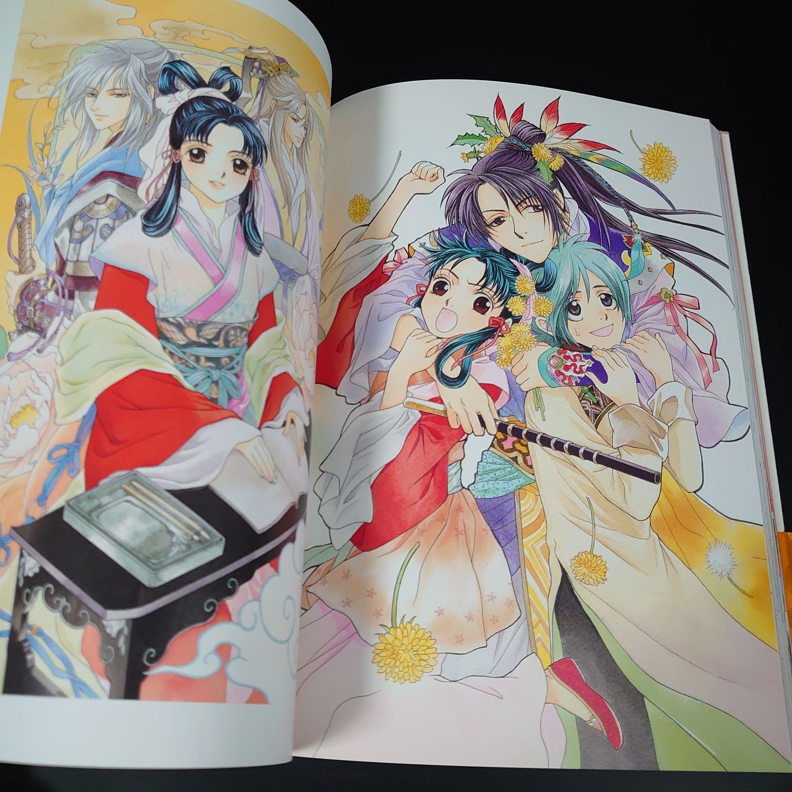 彩雲国物語 版画 彩雲国物語」刊行20周年記念した原画展、由羅カイリの直筆カラー原画