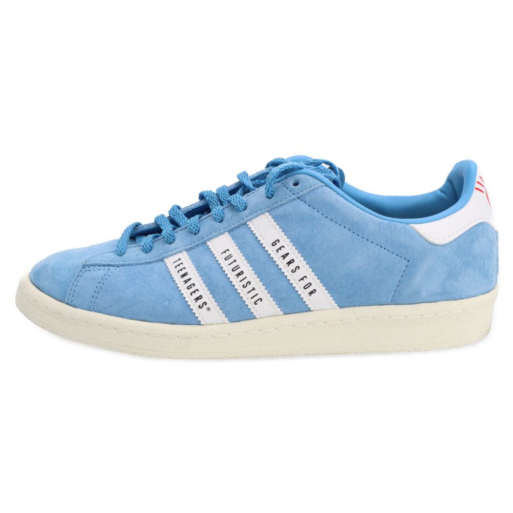 adidas (アディダス) ×HUMAN MADE?# CAMPUS BLUE ヒューマン メイド キャンパス ブルー ローカットスニーカー US8.5/26.5cm FY0731