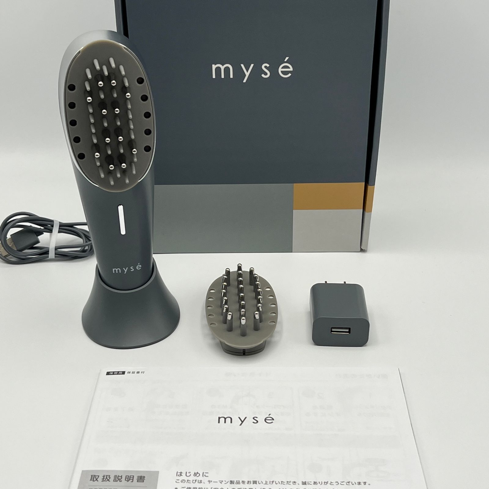 スカルプリフトアクティブ myse MS80G GRAY スカルプリフト アクティブ プラス｜カンタン、キレイ、お風呂で