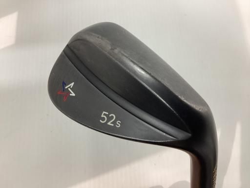 アーティザンゴルフ ARTISAN ブラック 52° S ウェッジ WG 特注シャフト フレックスS メンズ 男性用 右利き 右用 Dランク ゴルフクラブ