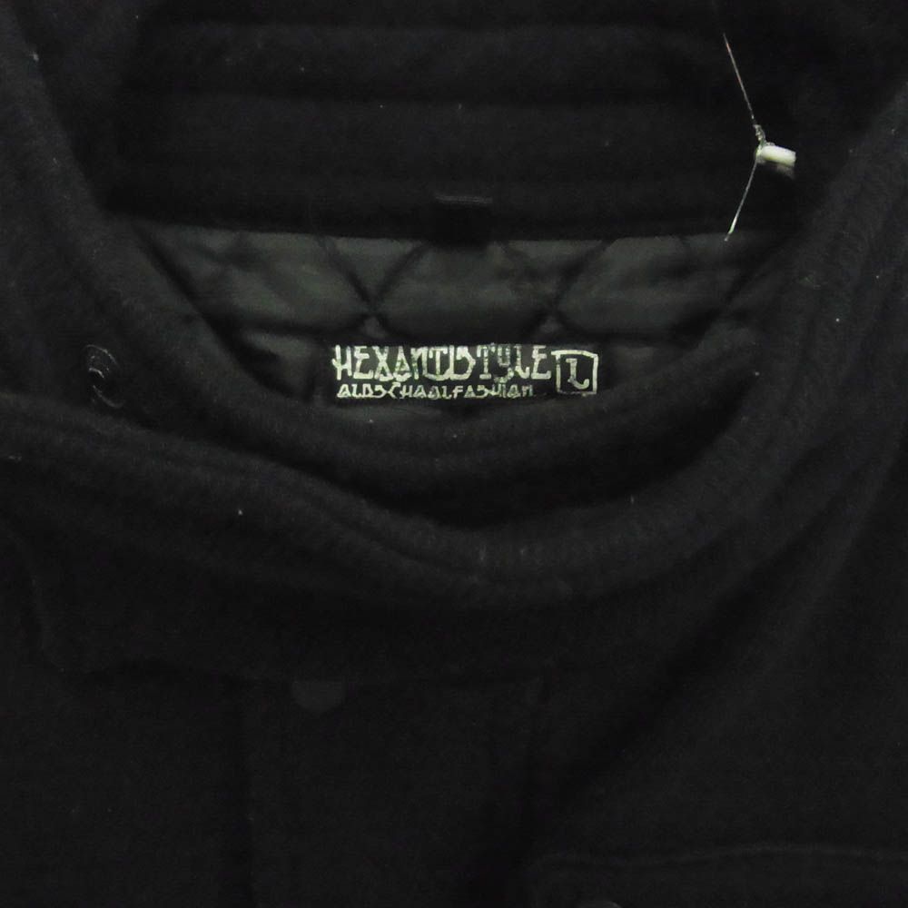 HEX ANTISTYLE ナイロンジャケット ブラック HEX ANTISTYLE ヘックスアンチスタイル ウール ナイロン
