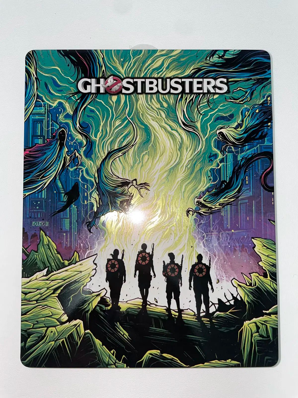 古松淳志 染付 秋草紋瓶 徳利