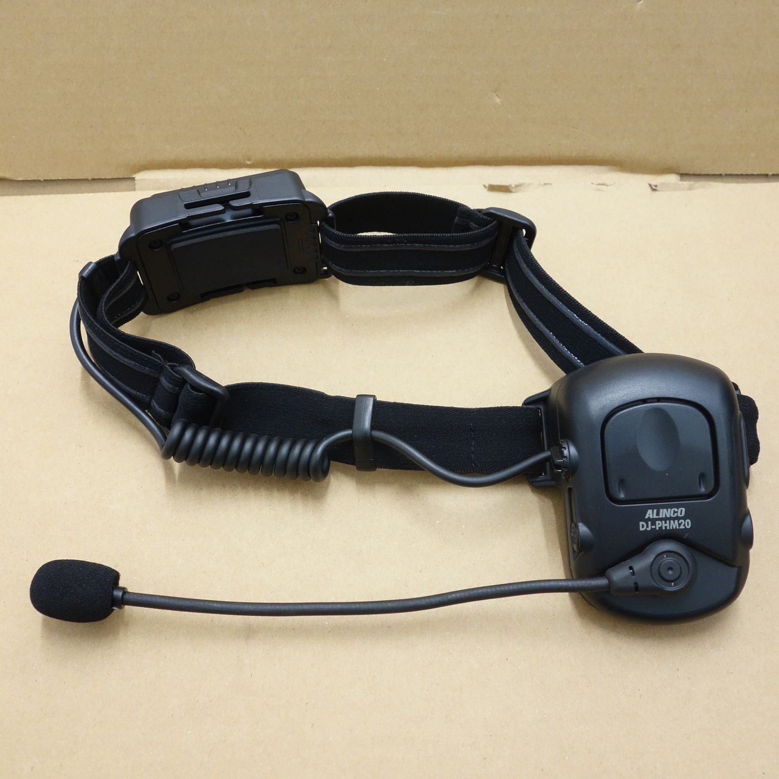 送料無料 ◆ALINCO ヘルメット 作業帽 用 ヘッドセット 型 トランシーバー DJ-PHM20 アルインコ バッテリー EBP-108 EDC-122 ◆