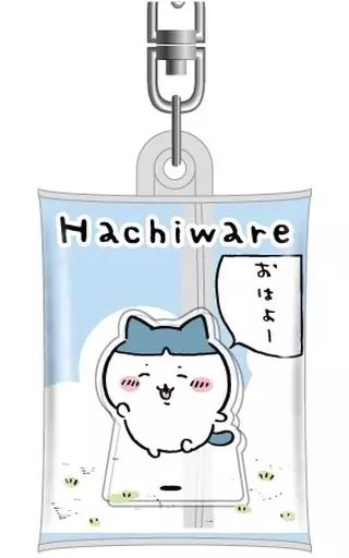 中古】雑貨 ハチワレ(おかっぱ) 「ちいかわ エアふわキーホルダー