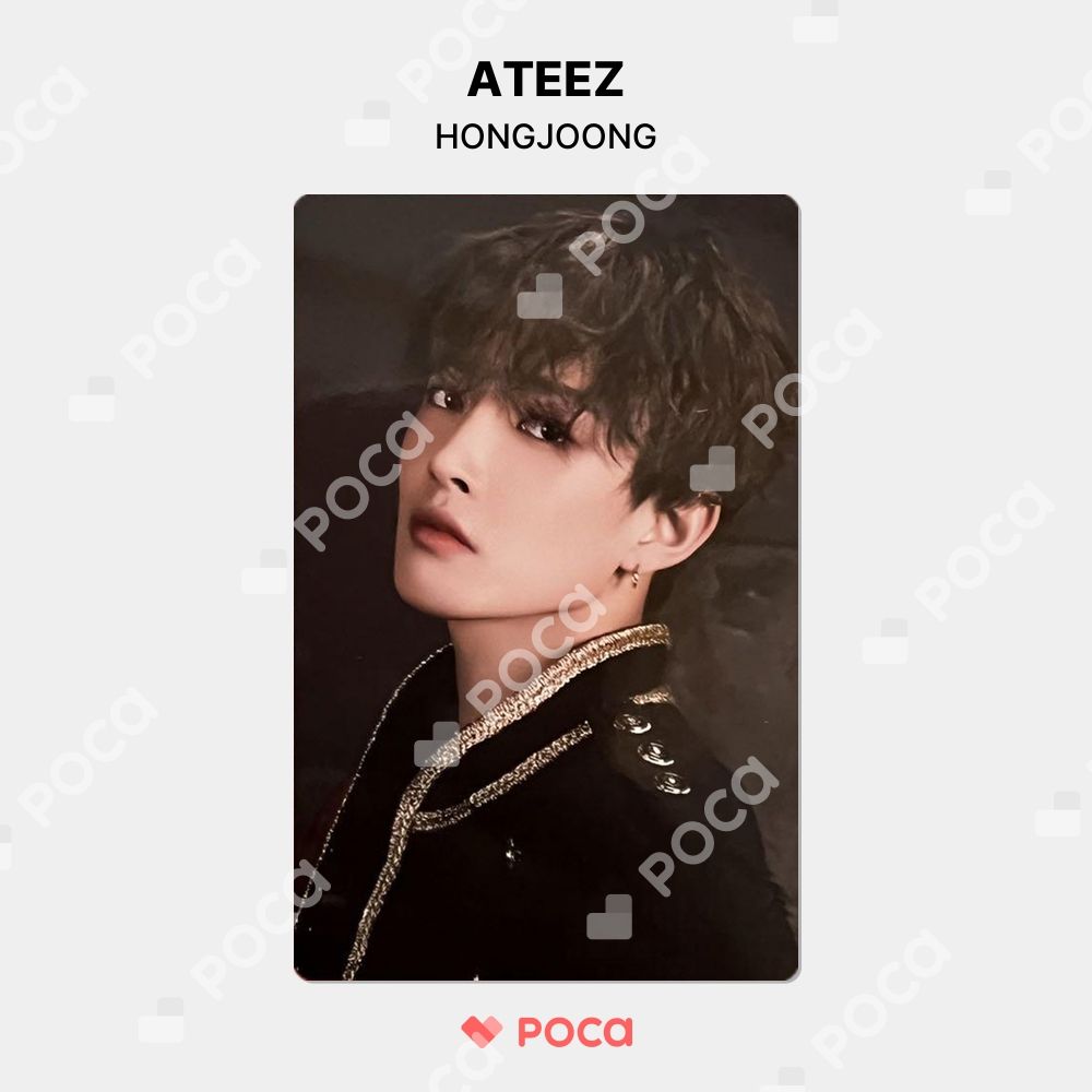 ATEEZ ホンジュン トレカ THE WORLD EP.FIN : WILL DIARY VER
