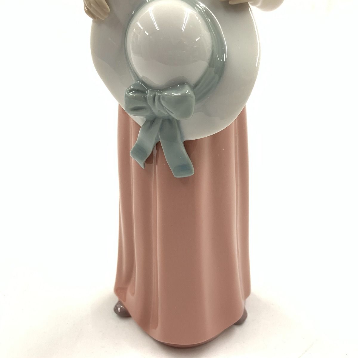 〇〇LLADRO リヤドロ 麦わら帽子を持つ少女 フィギュリン オブジェ 