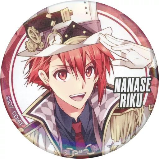 アイドリッシュセブン 七瀬陸 缶バッジ BLACK or WHITE アイドリッシュ