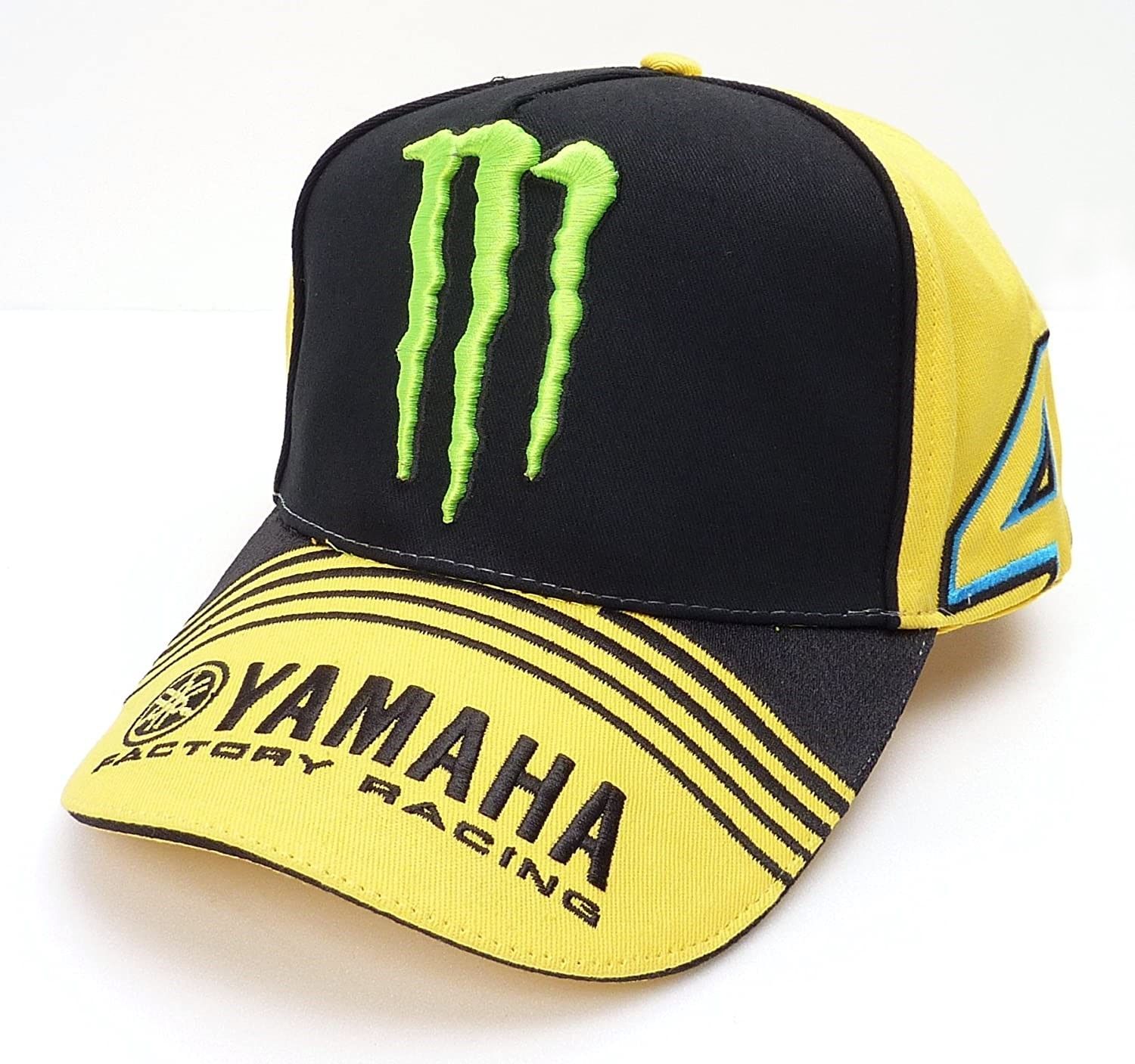 VR46 MONSTER ENERGY YAMAHA カーブバイザーキャップ