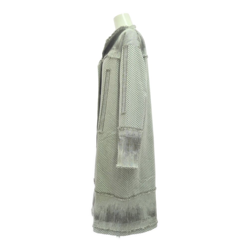 【希少/美品】Haat ハートイッセイミヤケ リボンフリンジ HaaT ISSEY MIYAKE ハートイッセイミヤケ ドット柄 フリンジ スカーフ