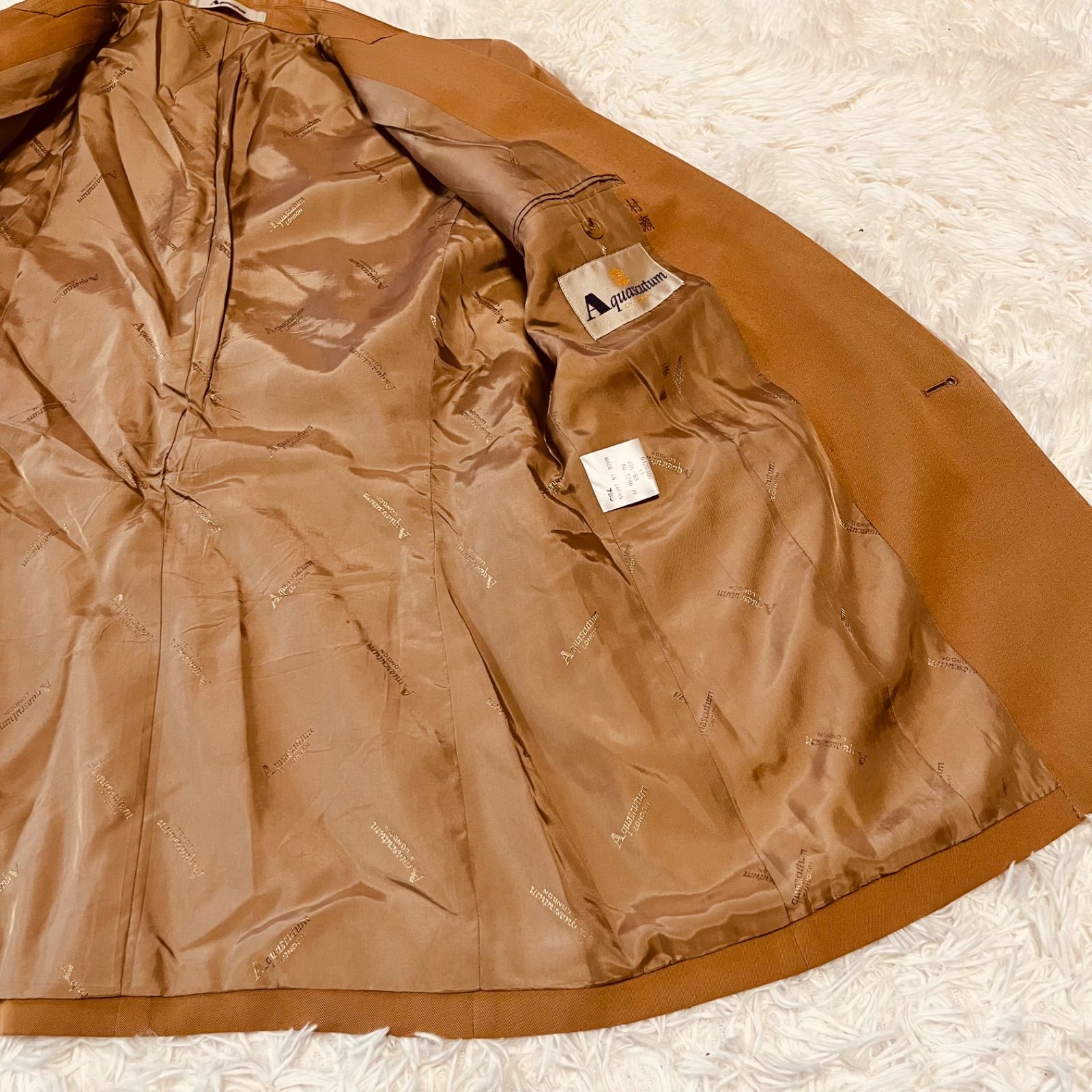 Aquascutum アクアスキュータム 90s 日本製 6Bダブルブレスト