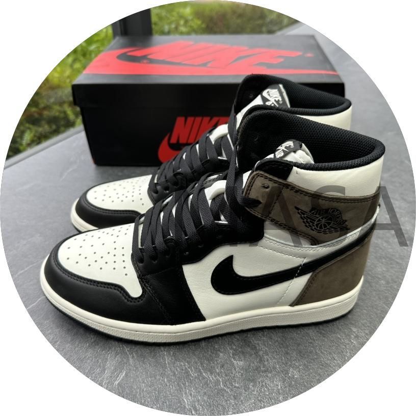 ✨大特価✨新品 未使用 NIKE AIR JORDAN 1 HIGH OG ナイキ エアジョーダン1 ハイ OG セイル/ダークモカ/ブラック