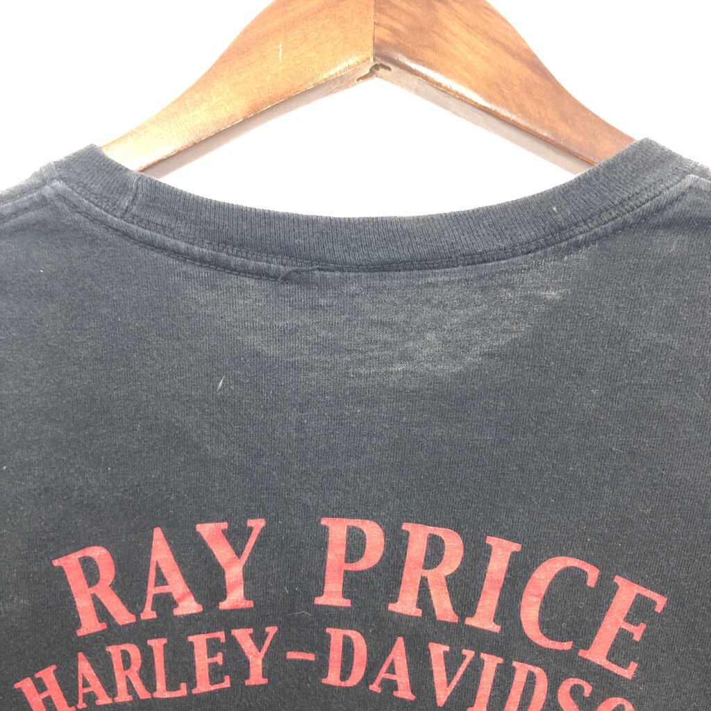 00年代 HARLEY DAVIDSON ハーレーダビッドソン 半袖Tシャツ バイク
