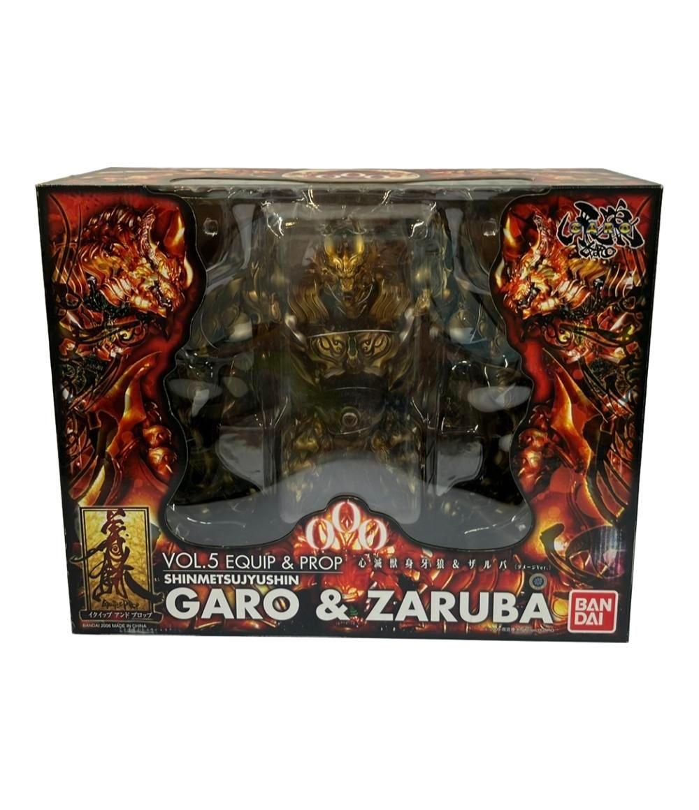 美品 牙狼GARO フィギュア 心滅獣身牙狼&ザルバ ストア ダメージ