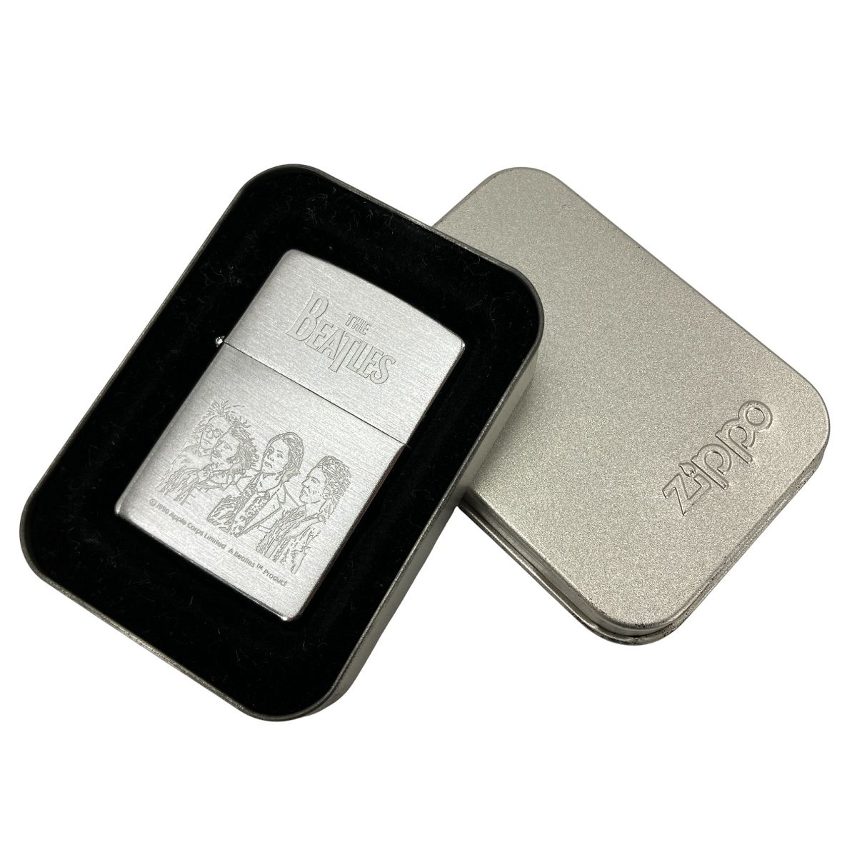 ZIPPO THE BEATLES ビートルズ 4人の姿 1997年製 喫煙 ジッポ シリアル付き W10434477