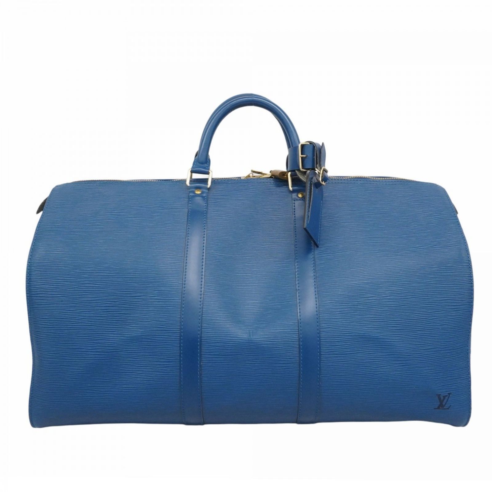 ルイ ヴィトン Louis Vuitton ルイ ヴィトン ボストンバッグ エピ キーポル50 M42965 トレドブルーメンズ レディース