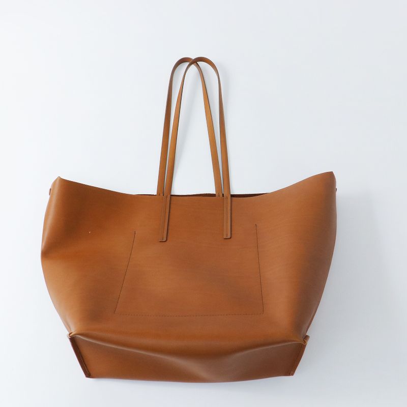 ミナペルホネン mina perhonen 極美品 2021AW sunny tote 小/キャメル