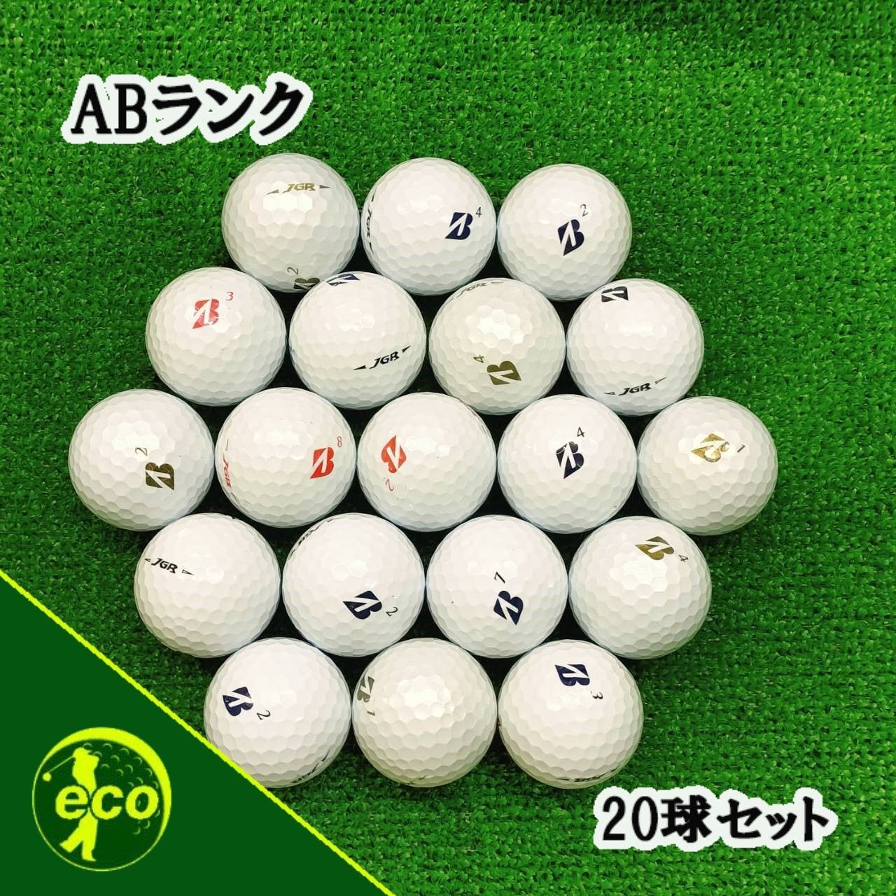 ロストボール ブリヂストンゴルフ TOUR B JGR イエロー 24球