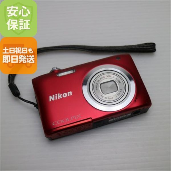 Nikon COOLPIX A100 レッド 本体と付属品 【公式通販】