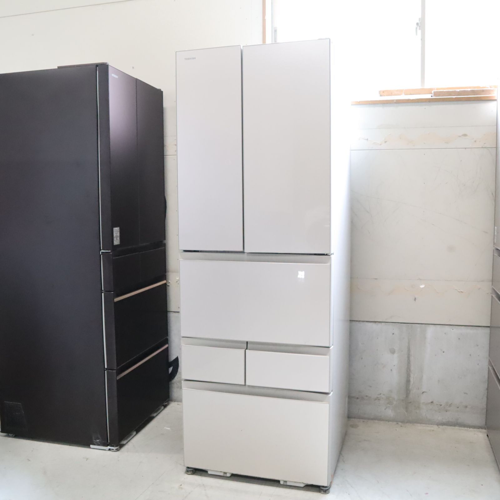 TOSHIBA 東芝 GR-M510FD 大型冷蔵庫 試験済み・未清掃】GR-M510FD 大型