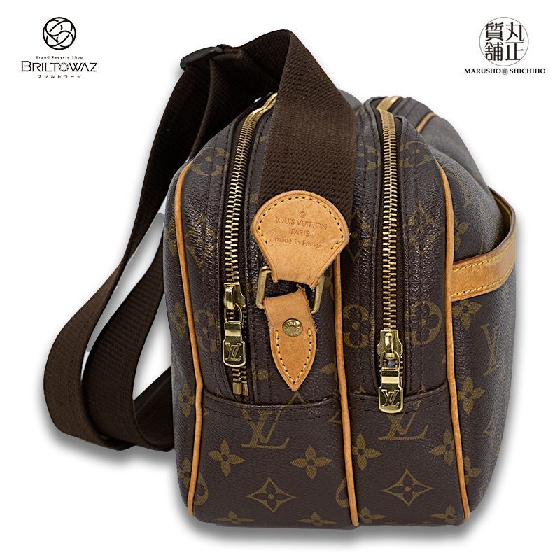 ルイヴィトン リポーターPM モノグラム M45254 ショルダーバッグ 斜め  