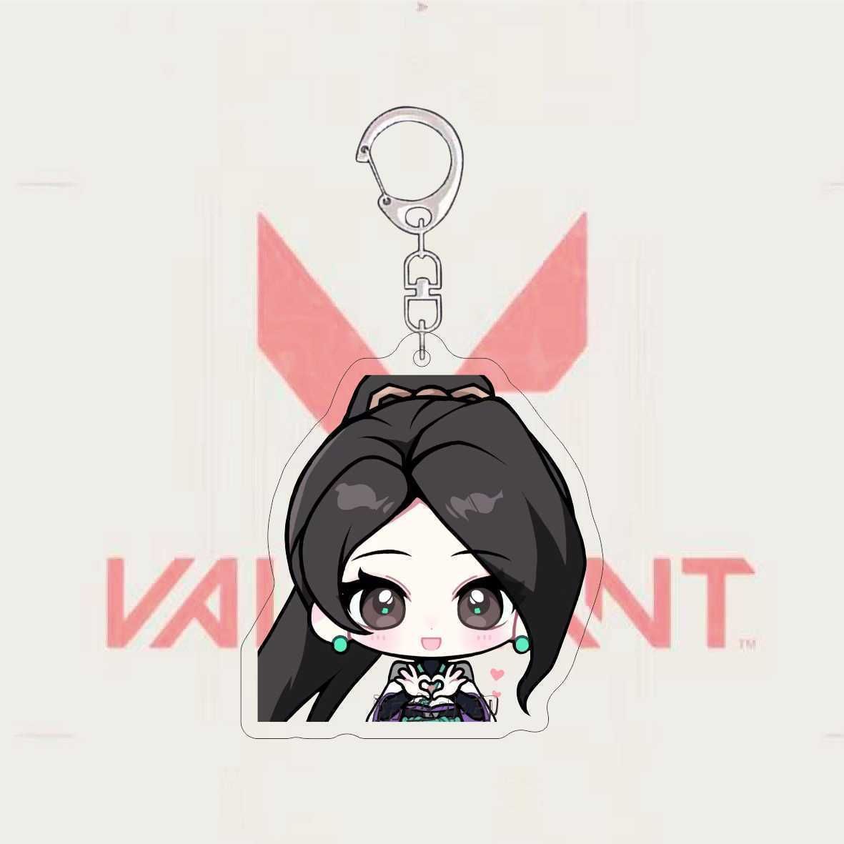 9個セット】 VALORANT ヴァロラント レイナ ネオン ちびキャラ