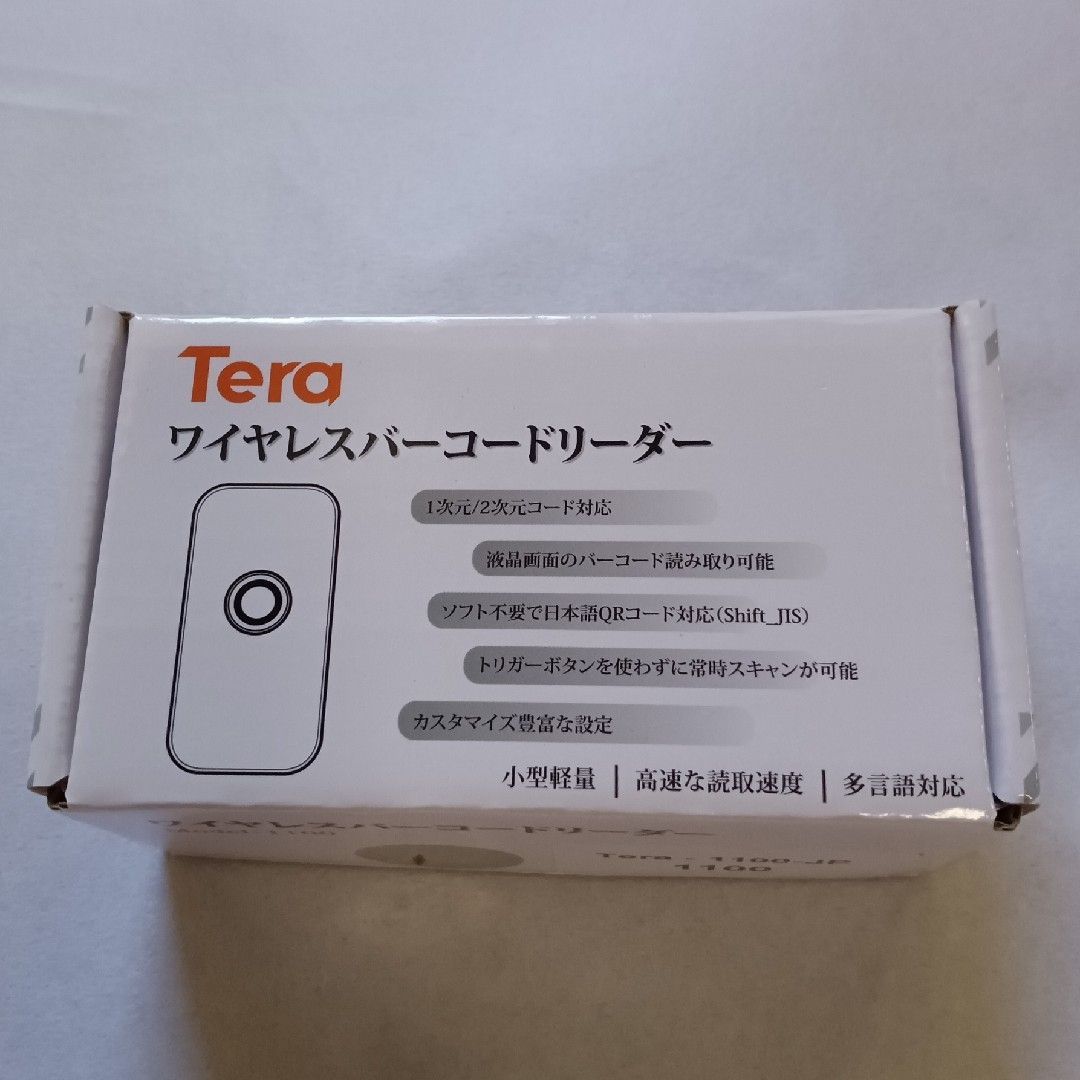 Tera 小型 バーコードスキャナー 技適マーク付き - メルカリ