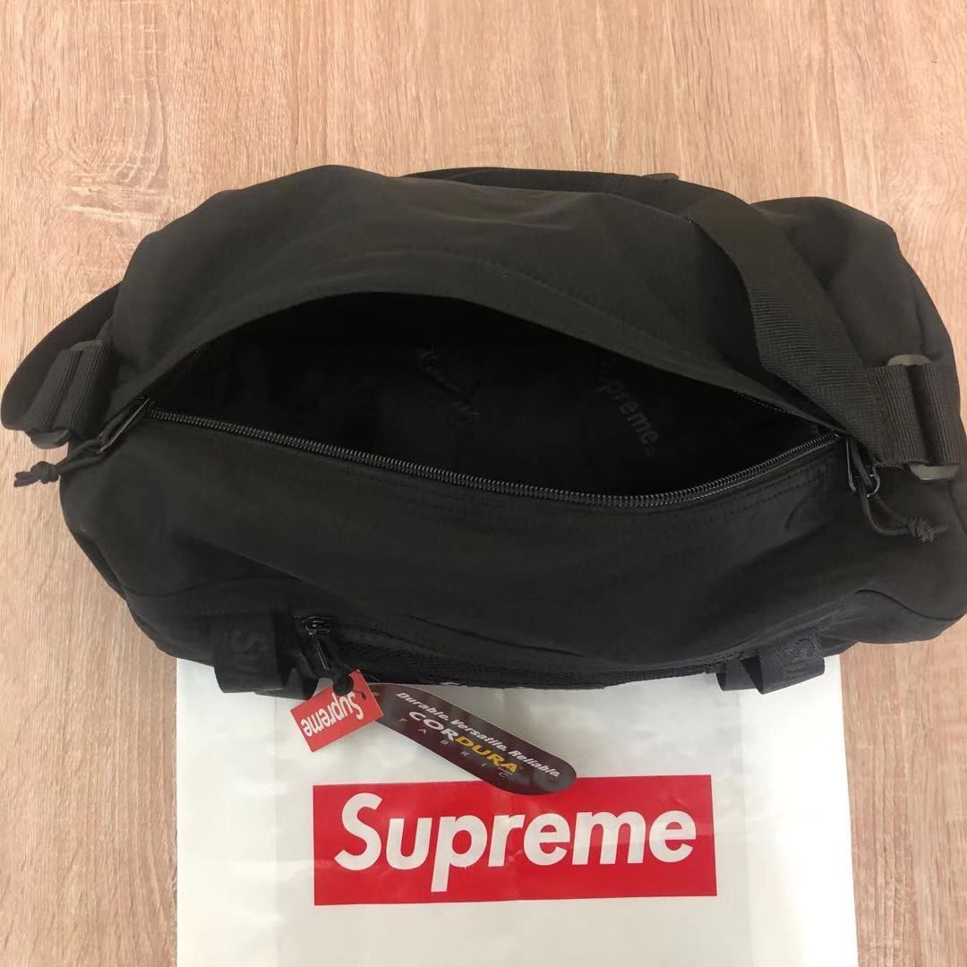 20FW Supreme MiniDuffle Bag ミニダッフル BLACK