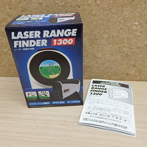 【最終値下げ】 レーザー距離計 レンジファインダー1300 ジャパーナ JAPANA レーザー距離測定器 レンジファインダー1300