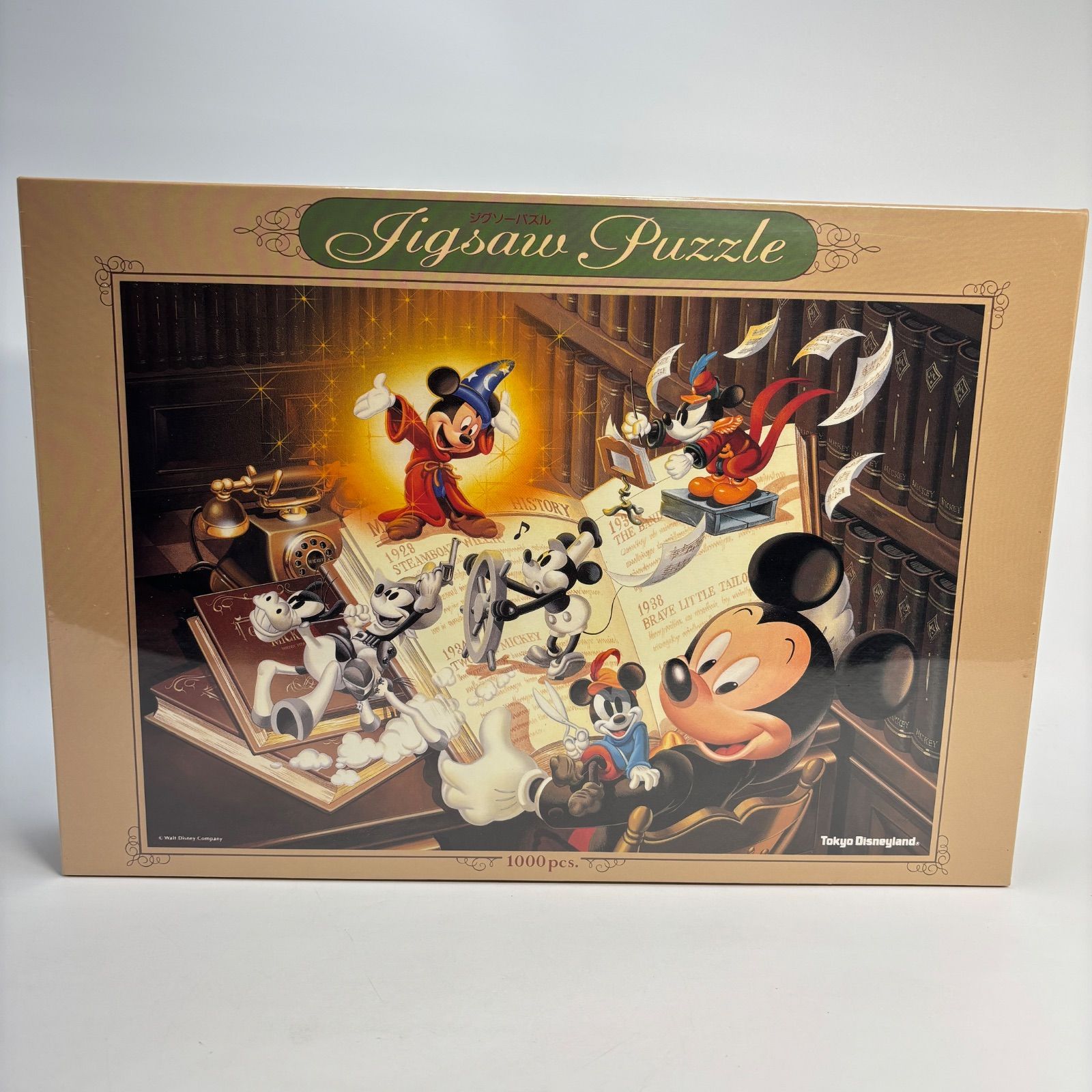ディズニーランド限定　パズル　1000ピース 廃盤品　旧ロゴ　新品未開封 TEN-D1000-872 ディズニー DISNEY GREATEST MUSIC 1000ピース テンヨー