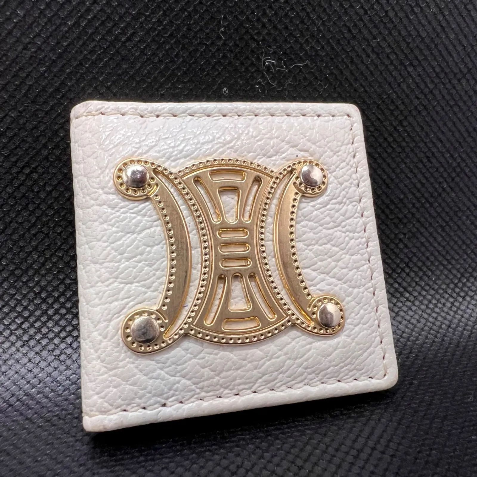 CELINE セリーヌ オールド フォト 写真 フレーム プリクラ ロゴ ホワイト