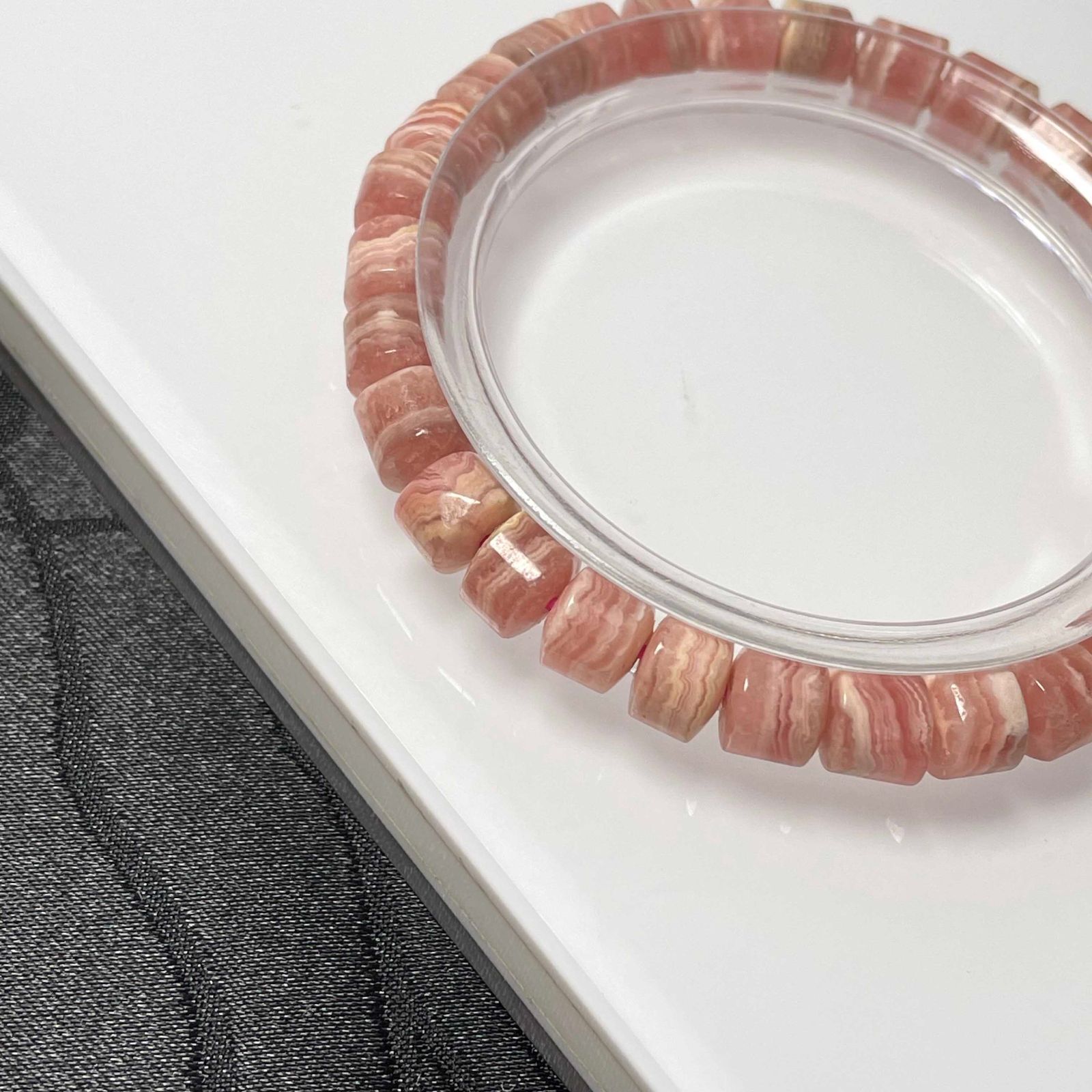 バラ色 約6.5*6mm