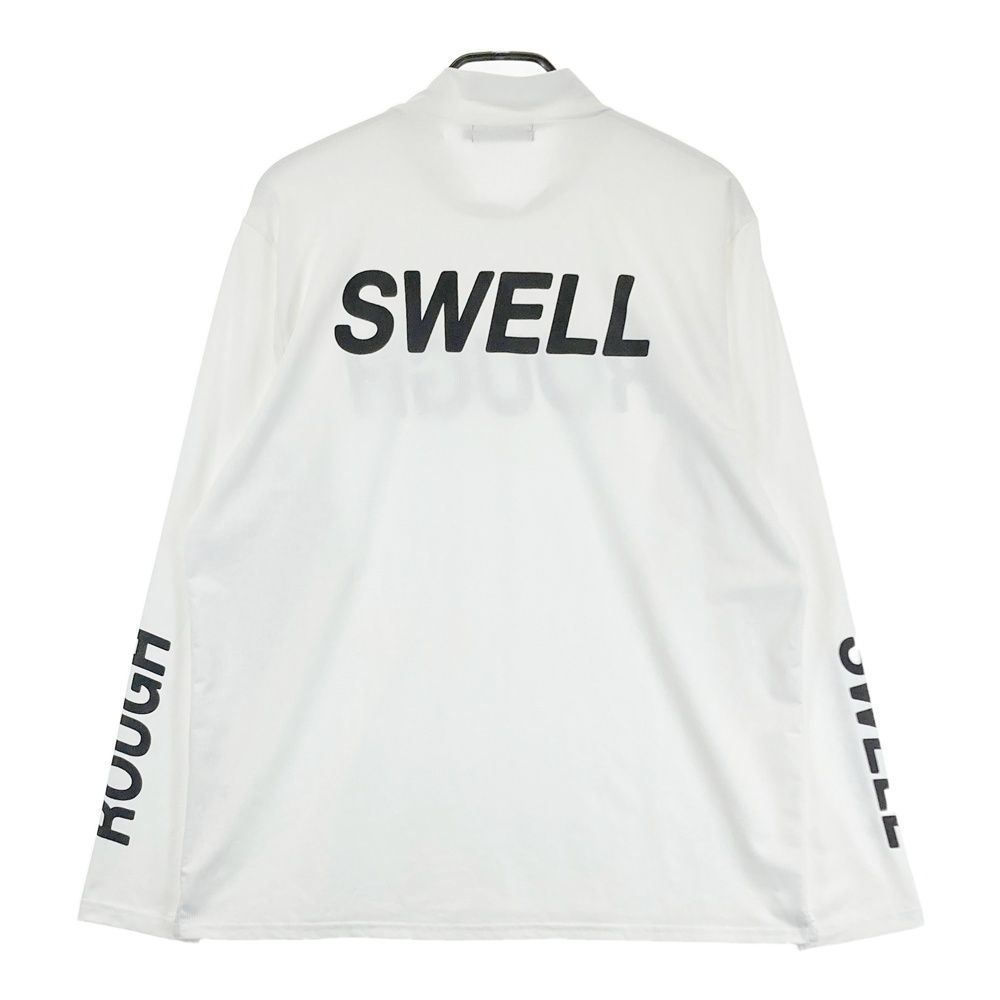 rough and swell XL ホワイト長袖シャツ サイズ：XL ROUGH&SWELL ラフアンドスウェル ハイネック 長袖T