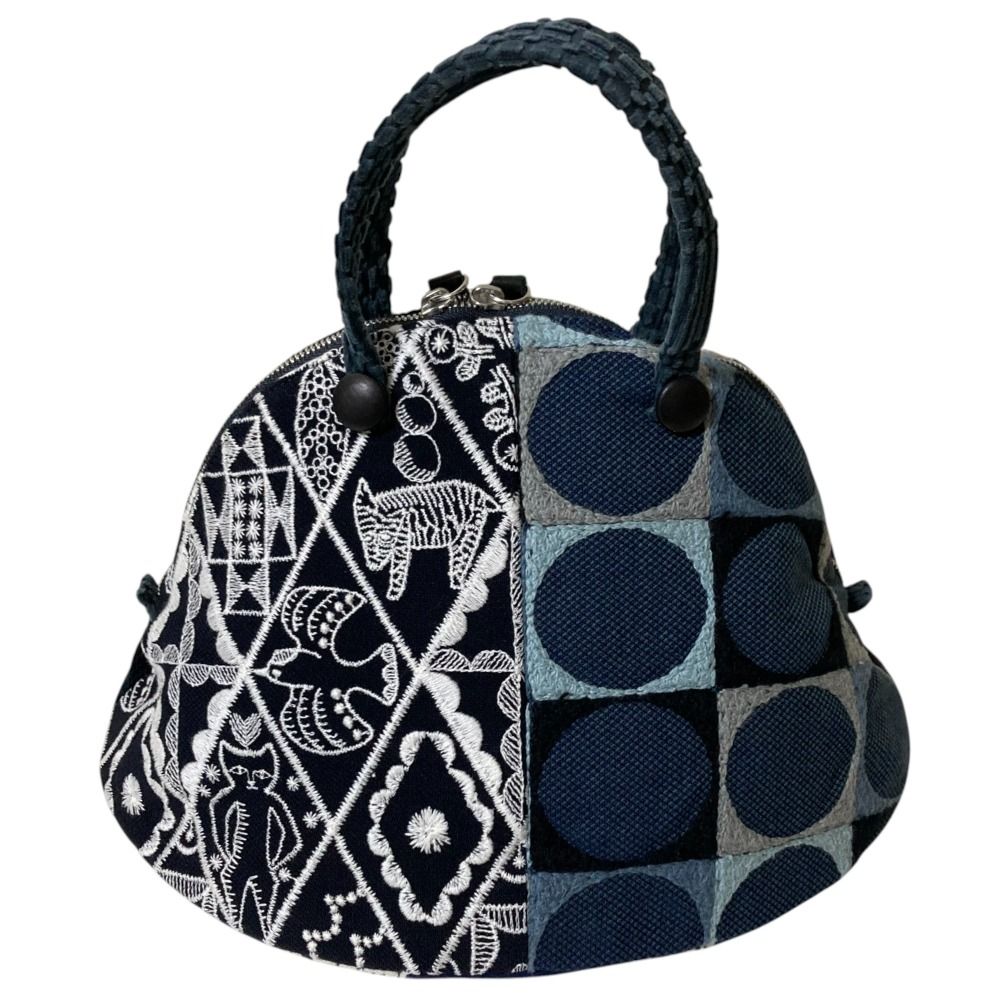美品 mina perhonen ミナペルホネン bell bag ハンドバッグ 美品 mina perhonen ミナペルホネン bell bag ハンドバッグ