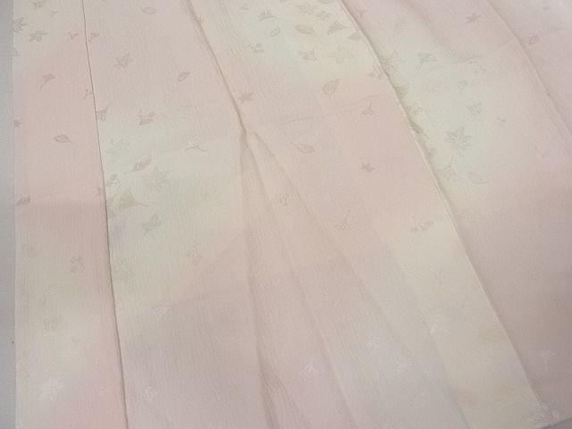平和屋着物□長襦袢 袷 舞葉文 暈し染め 正絹 逸品 AAAI2496Abr 平和屋着物□長襦袢 袷 舞葉文 暈し染め 正絹 逸品 AAAI2496Abr
