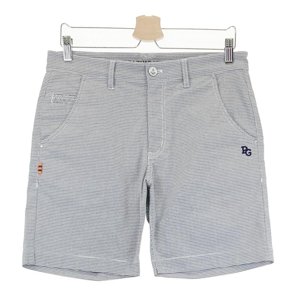 サイズ：4 PEARLY GATES パーリーゲイツ ハーフ パンツ 総柄 ネイビー