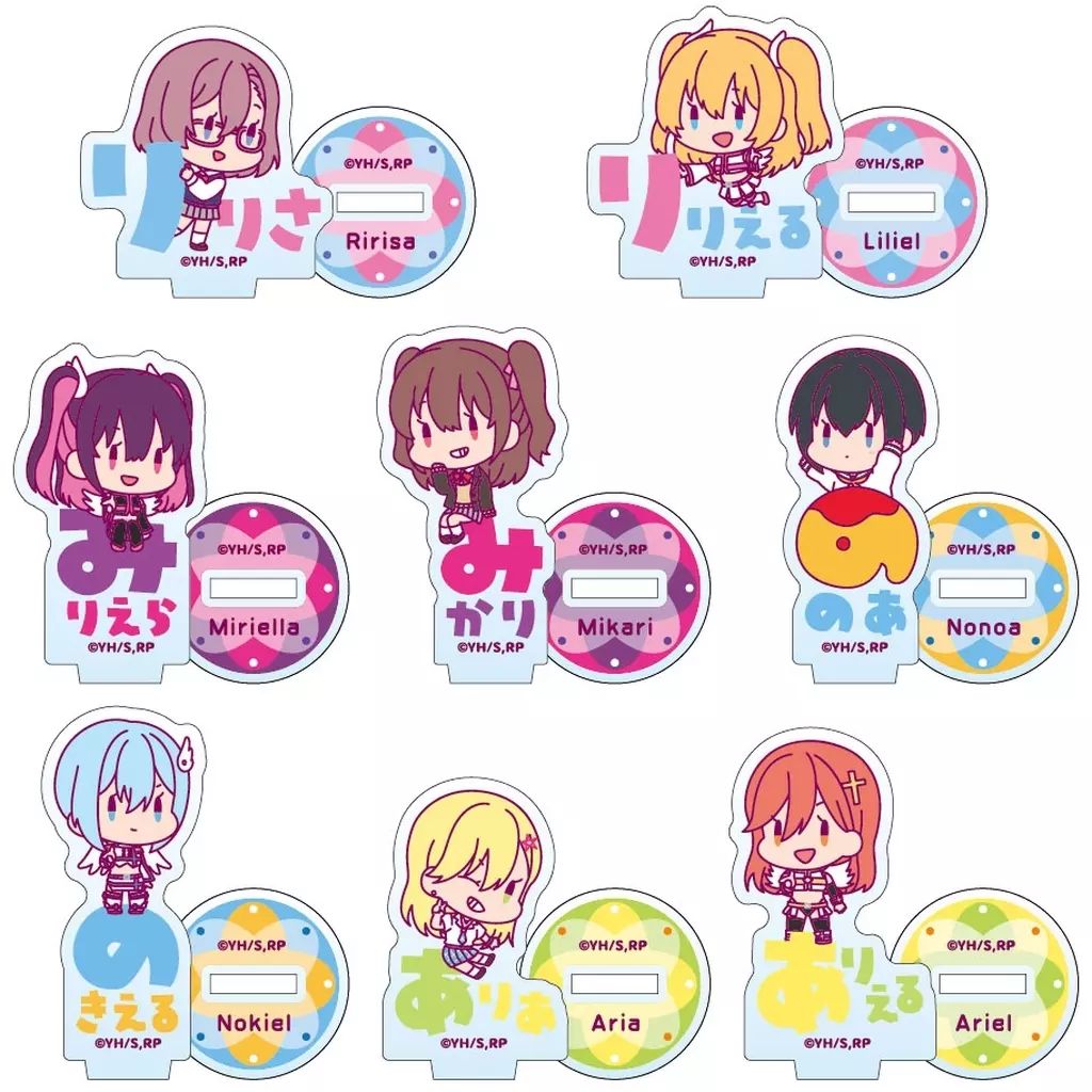 中古】アクリルスタンド・アクリルパネル 全8種セット 「2.5次元の誘惑 