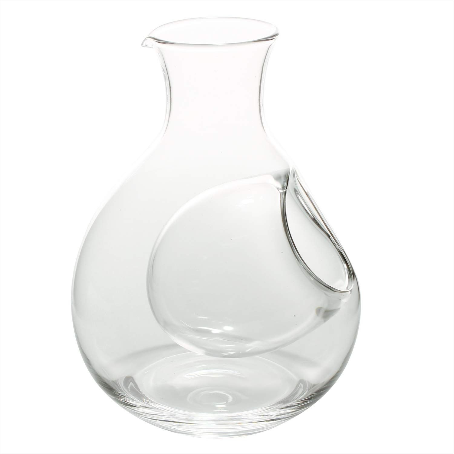 ガラス 徳利 大塚硝子 冷酒出汁 酒器 Φ57×H61mm 新品 大塚硝子(Otsukaglass) 冷酒 グラスセット ガラス 徳利 カラフェ 氷ポケット 約270ml グラス 杯 約100ml 3点セット 47T222-SET