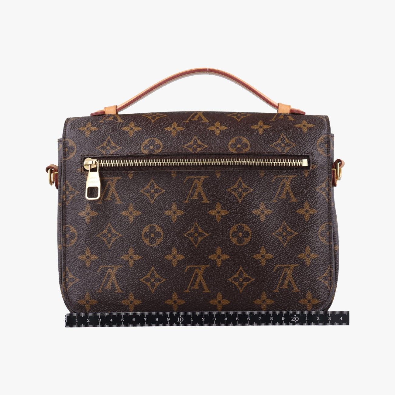 LOUIS VUITTON◇ポシェット・ガンジュ_モノグラムキャンバス/PVC/BRW 
