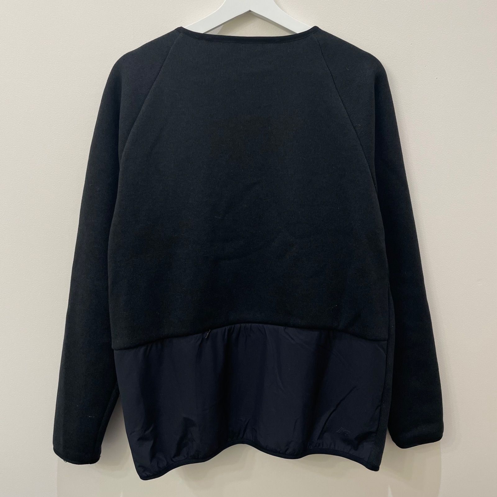 美品 New Balance MET24 ニューバランス フリースカーディガン M