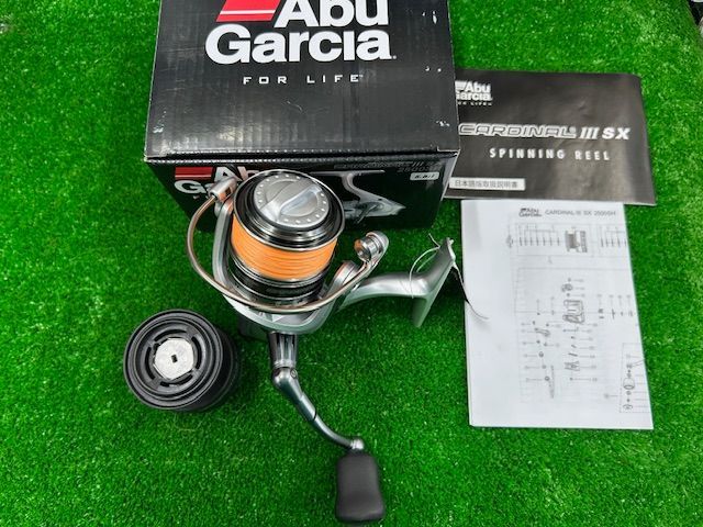 豊中店　アブガルシア　カーディナルⅢ　SX2500SH　PE0.8号　150ｍ巻き 人気・おすすめ｜多用途・生活用品におすすめ キャンペーン中 即納