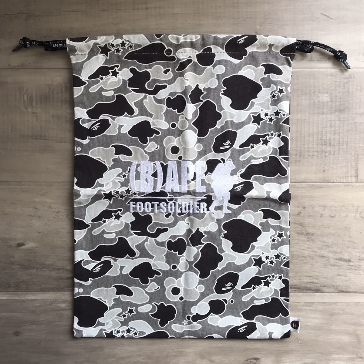 初期 STA camo 巾着袋 BAPE ベイプ ape エイプ NIGO 迷彩 - メルカリ
