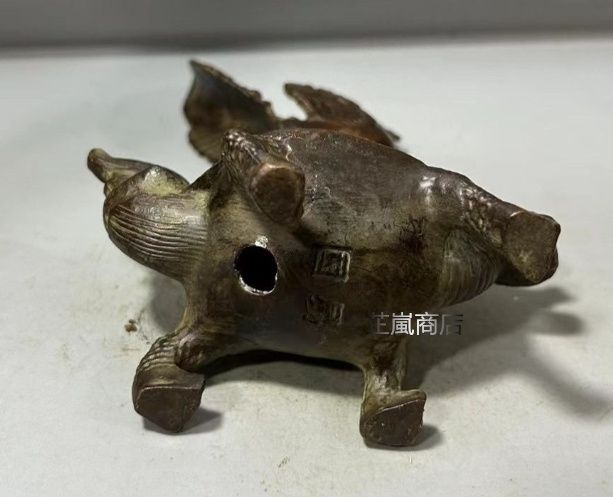 銅器 銅製 金鶏独立竜亀 置物 茶道具 装飾品 工芸品 美術品 置物 銅器 銅製 金鶏独立竜亀 置物 茶道具 装飾品 工芸品 美術品 置物