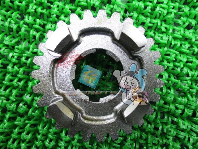 ゼファー1100 RS トップギア 在庫有 カワサキ 純正 バイク 部品 5速 27T 車検 Genuine eA