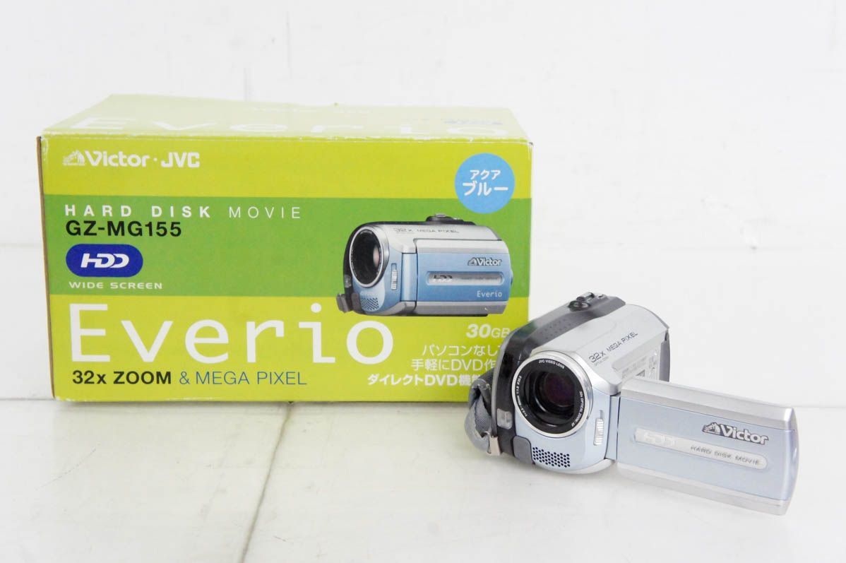 【中古】JVC Victorビクター エブリオEverio ビデオカメラ GZ-MG155 30GB内蔵メモリー ハードディスクムービー 51rNSZrYjZL._AC_SY200_QL15_.jpg