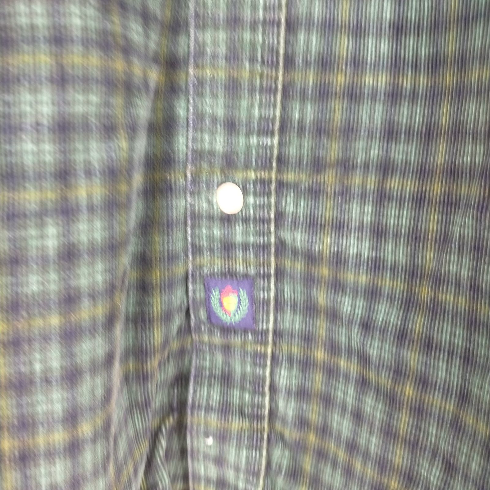 カタリナ Catalina 80s-90s コーデュロイ チェック柄 ボタンダウン