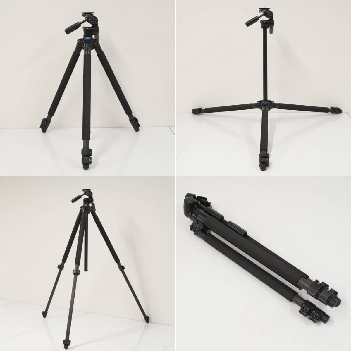 ★良品★ velbon carmagne E5300 カーボン三脚 カルマーニュ Velbon（ベルボン） カーボン三脚 カルマーニュ E5300 - ハクバ