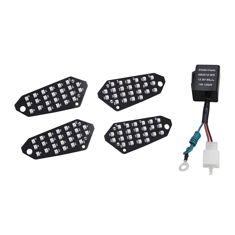 ポッシュフェイス POSH FAITH バイク用品 ウインカー LEDコンバージョンキット リレー付 ZRX1200DAEG ダエグ | Z1000 14-16 | Z800 14-16 1台分セット リレー付 0