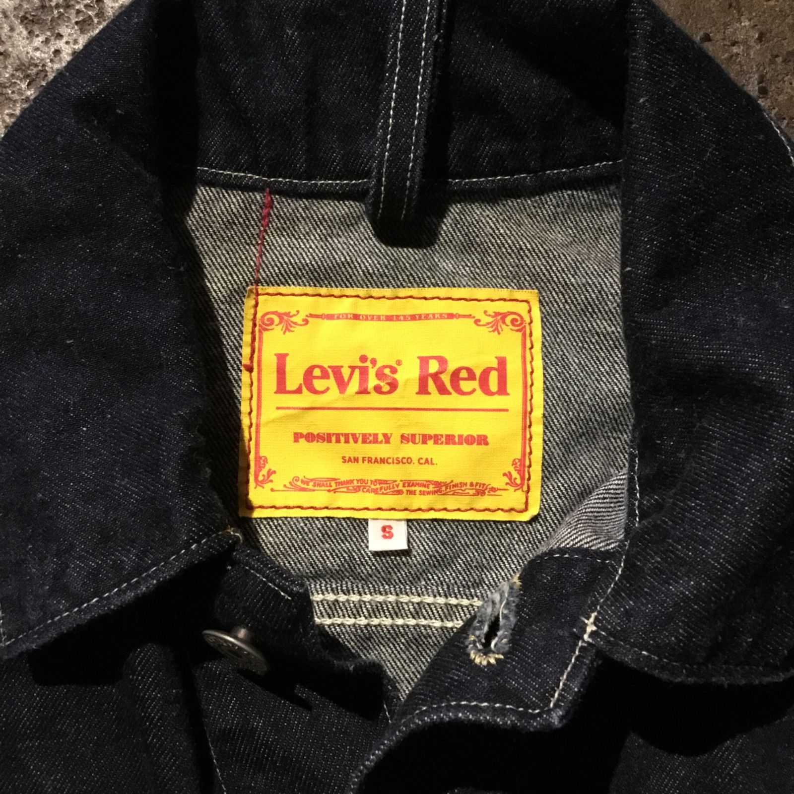 Levis RED リーバイス レッド マルチポケット トラッカー デニム ジャケット DENIM JACKET インディゴ Gジャン A0142-0000 S