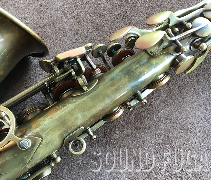 CADESON A-92 アンラッカー HighF＃付モデル アルトサックス 良品